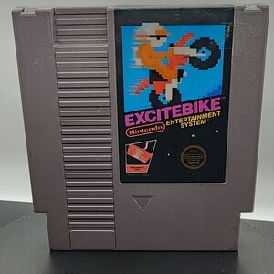 Nintendo Excitebike NES Cartridge - Gray